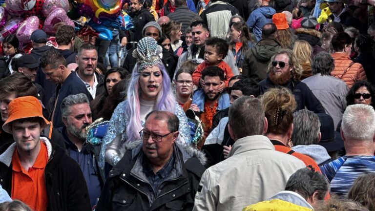 Koningsdag druk bezocht ondanks wisselend weer