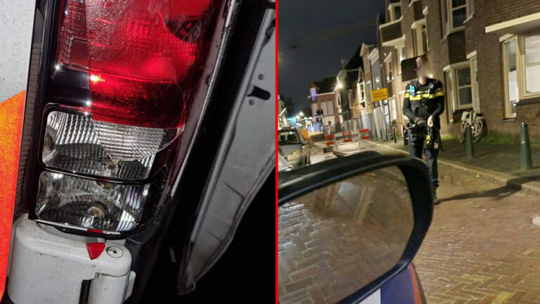 Dakloze zoekt slaapplek en vernielt politieauto
