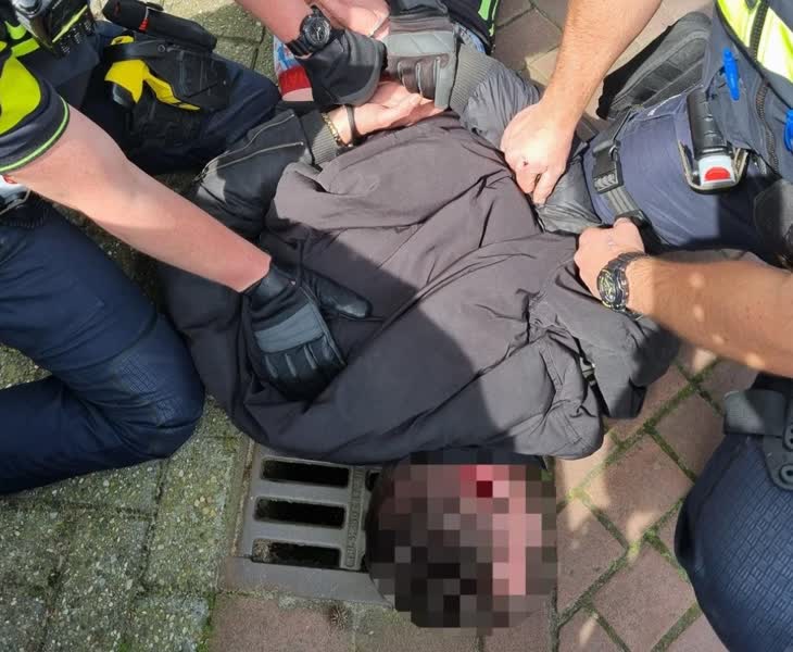 Politie pakt inbreker op na achtervolging op geleende kinderfietsen