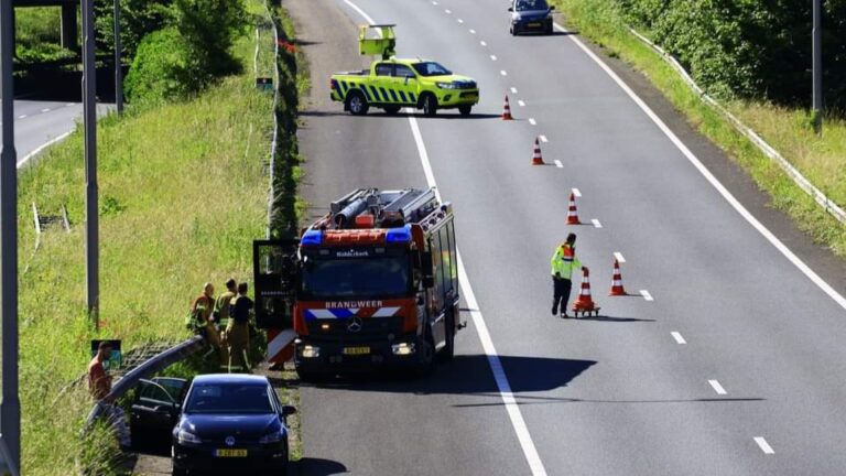 Melding autobrand A15 loos alarm