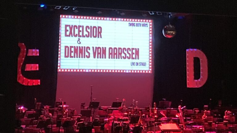 Concert van Excelsior met Dennis van Aarssen slaat aan bij publiek