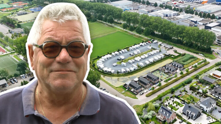 ’s Zomers is het goed druk op Camperpark Kinderdijk: ‘soms weigeren we 30 mensen’