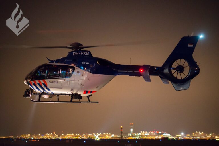 Jongen opgepakt met behulp van helikopter