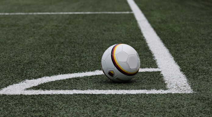 voetbal corner