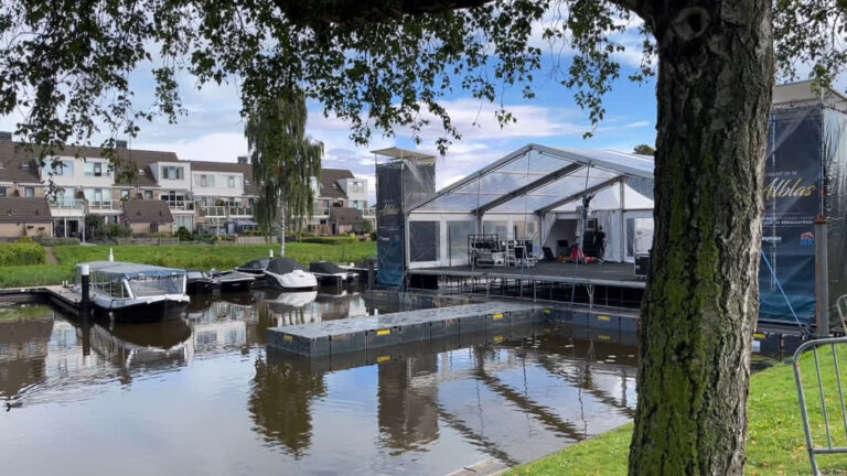 In Alblasserdam zijn ze bijna klaar voor Emma Heesters
