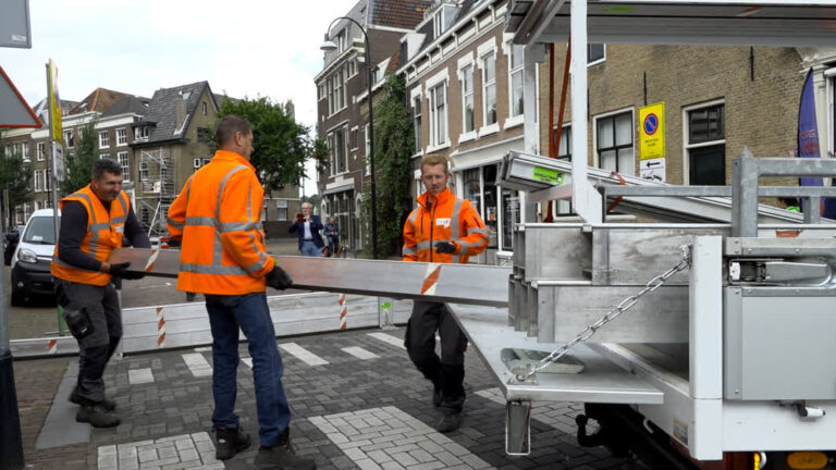 Vloedschottentesten in Dordrecht een keer op maandag, grotere test dan normaal