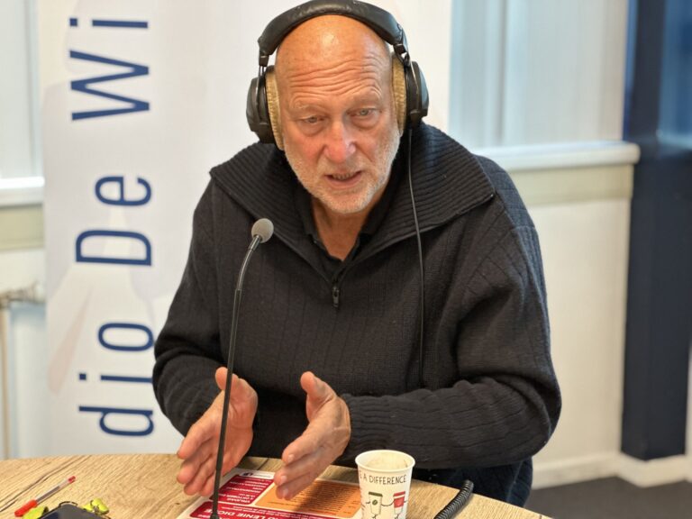 Historicus Henk ’t Jong in Studio De Witt
