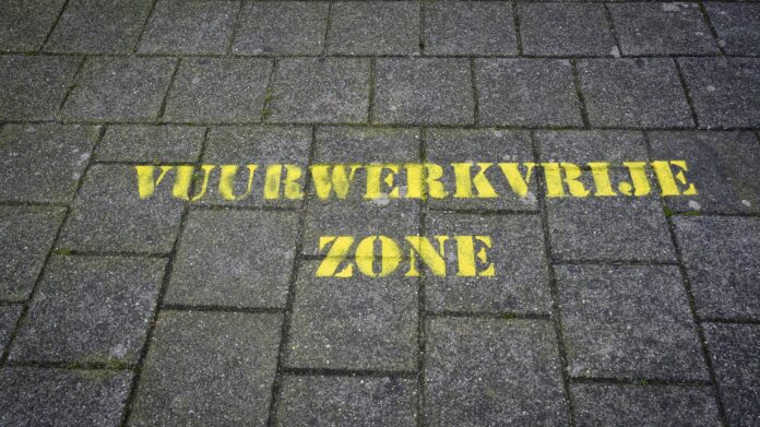Vuurwerk vrije zone