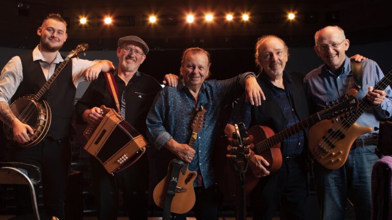 Ierse band The Fureys in Landvast