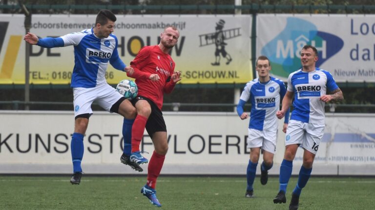 Drechtstreek speelt op het nippertje gelijk