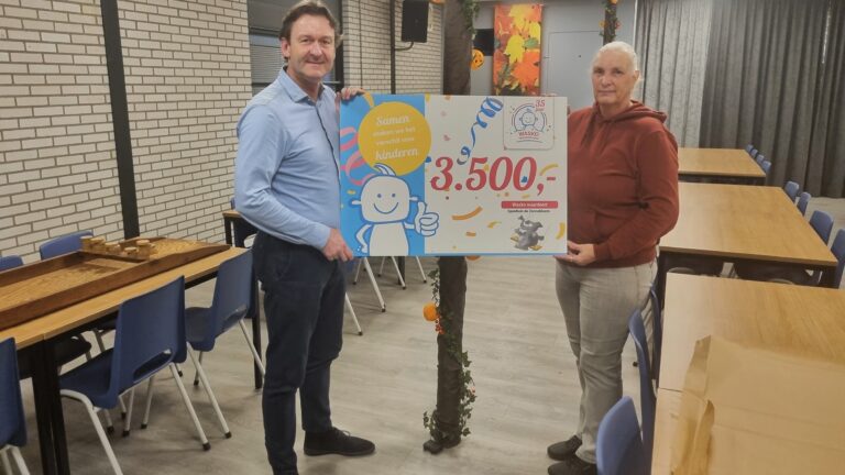 Wasko Kinderopvang viert jubileum met schenking