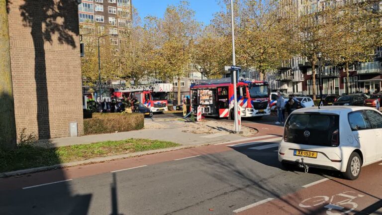 Brand in Dordtse flat; bewoonster voorkomt dat vlammen uitslaan