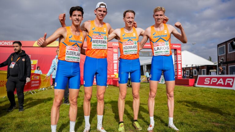 Jochem Wiersma wint zilver met TeamNL op EK Cross