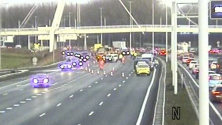 Dode bij ongeluk op A16