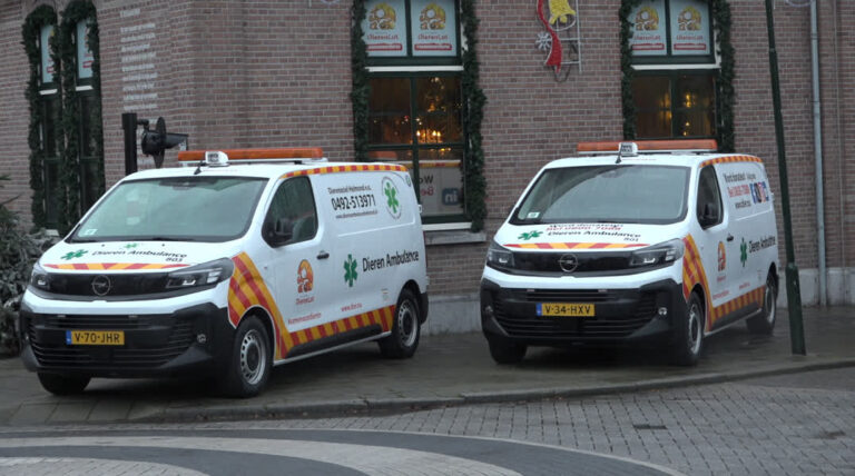 Dierenambulance rijdt nu elektrisch