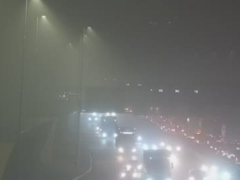 Noordtunnel gestremd door kapotte lamp