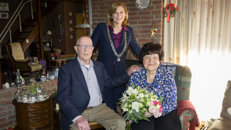 Echtpaar Kleibergen 65 jaar getrouwd