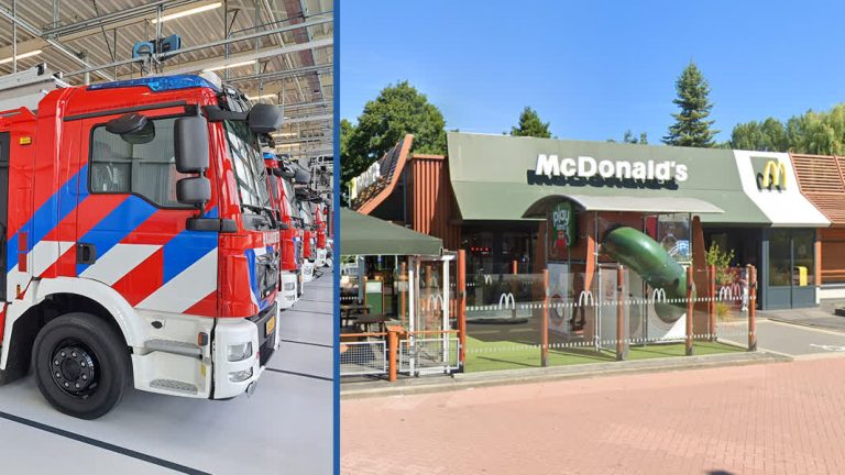 Kleine brand bij fastfoodrestaurant