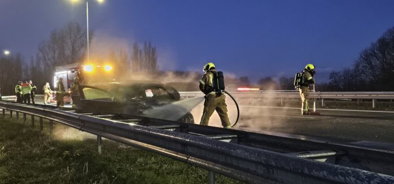 112-Nieuws: auto brandt uit op N3 en meer…