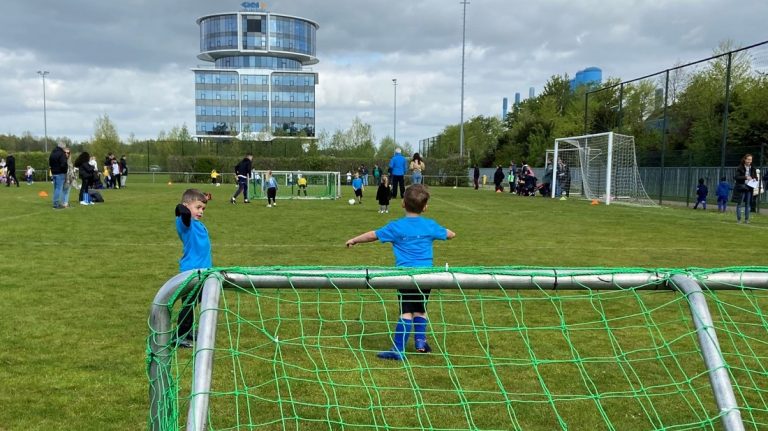Schoolvoetbal bij VV Papendrecht