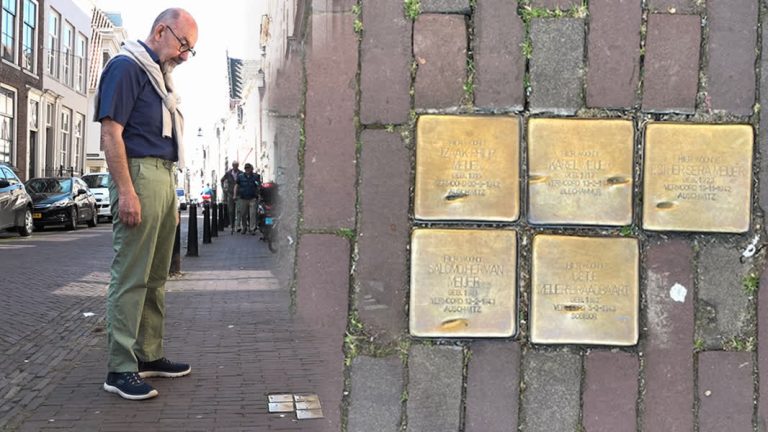 Zeven struikelstenen vernield: ‘Zo’n steentje is eigenlijk een soort grafsteen’ (Video)
