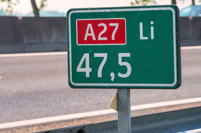 a27 hectometerpaal