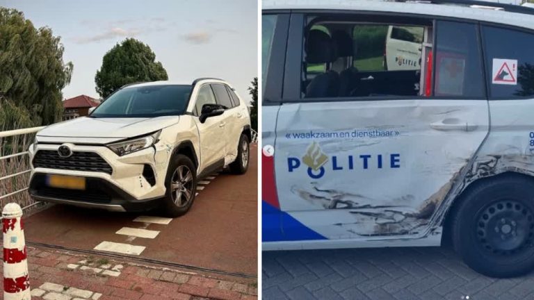 Man die politiewagens ramde wordt verdacht van poging doodslag