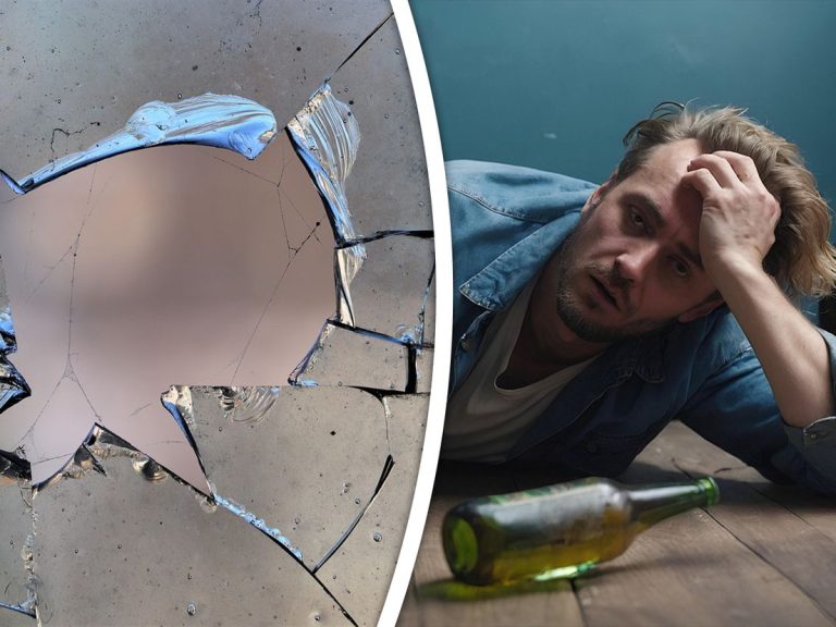 Straalbezopen slaat Mitch (25) zijn vader het ziekenhuis in