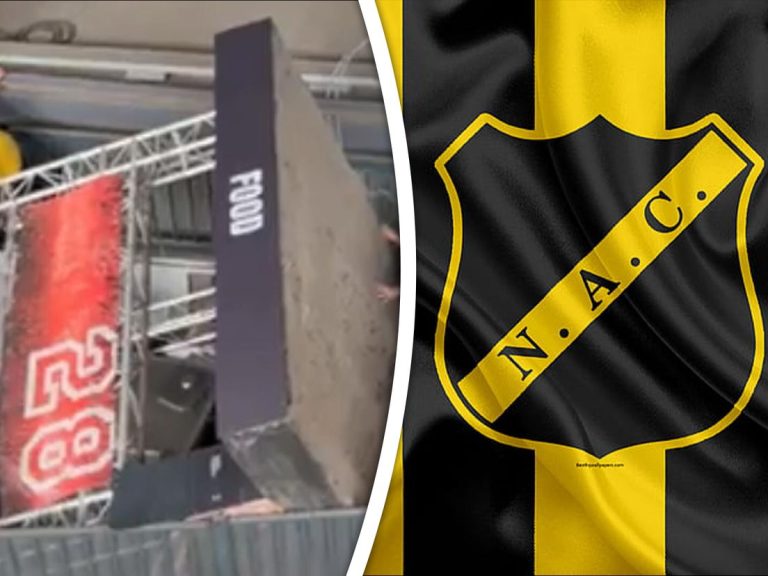 NAC-fan Willy (36) loopt te rellen in de Kuip: ‘Had ik mijn sigaretje maar opgerookt’