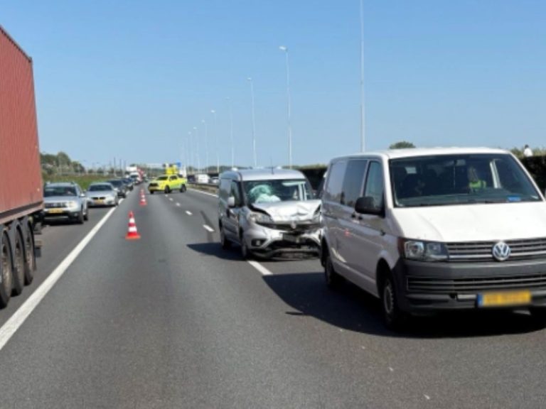 Opnieuw aanrijding op A15 bij Hardinxveld