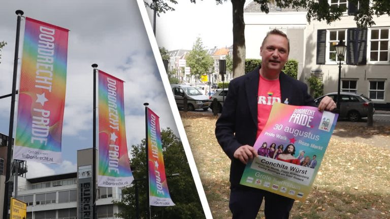 Dordrecht maakt zich op voor jubileumeditie Pride, mét Conchita Wurst: ‘Best een beetje trots’