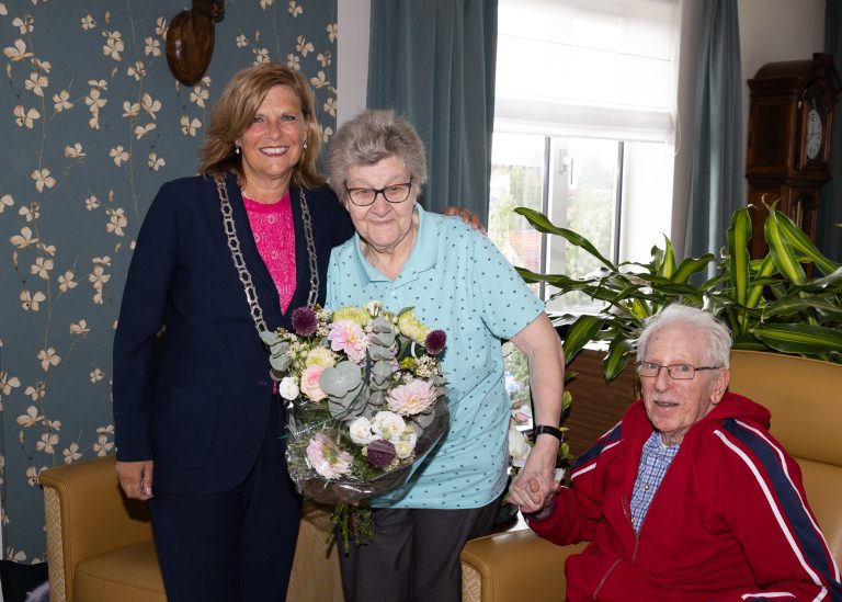 60-jarig huwelijk echtpaar De Ruiter