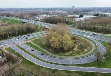 N3 Dordrecht – Papendrecht komende nacht dicht