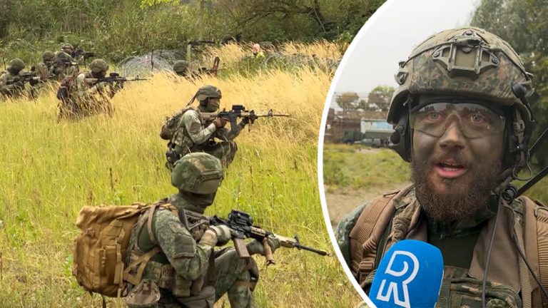 Geweren, geschreeuw en militairen: defensie bootst oorlogssituatie na (Video)
