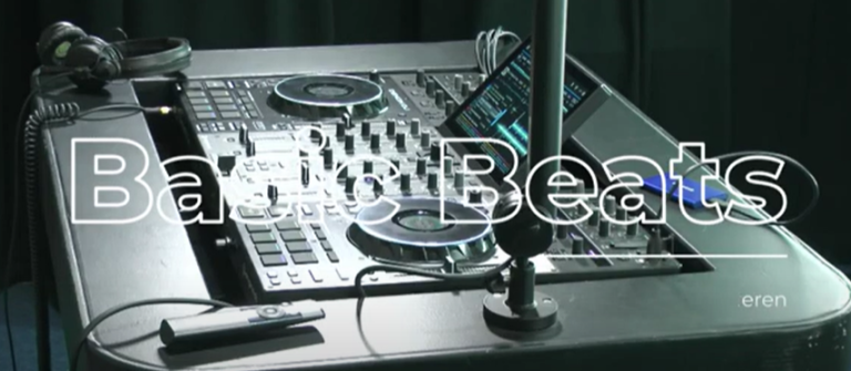 Basic Beats in de tv-studio van RTV Papendrecht