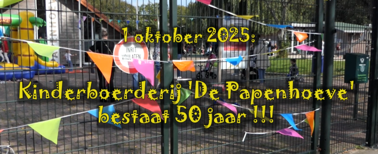 Kinderboerderij ‘De Papenhoeve’ bestaat 50 jaar