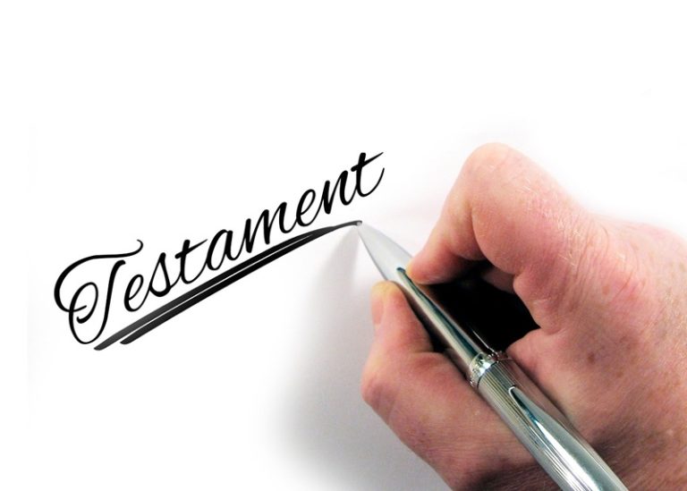 Presentatie over testament en levenstestament