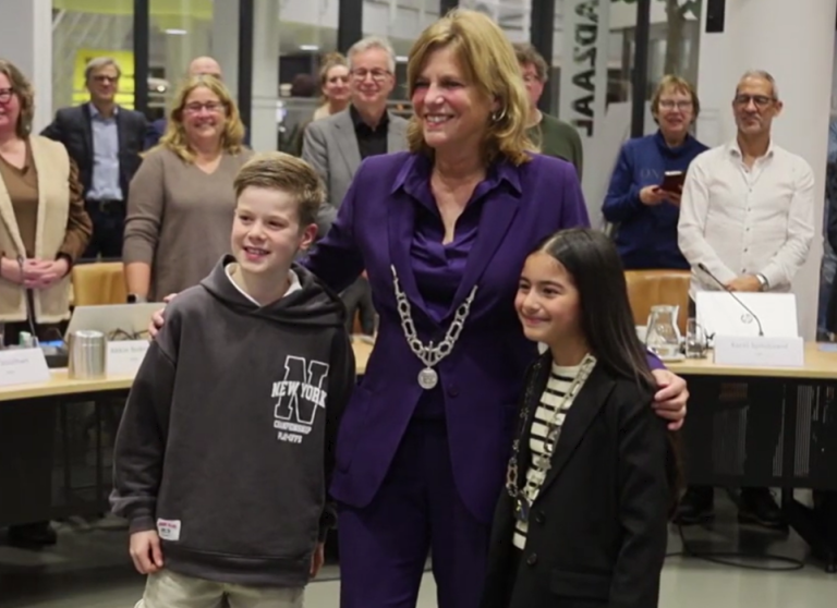 Nieuwe kinderburgemeester in Papendrecht: Video