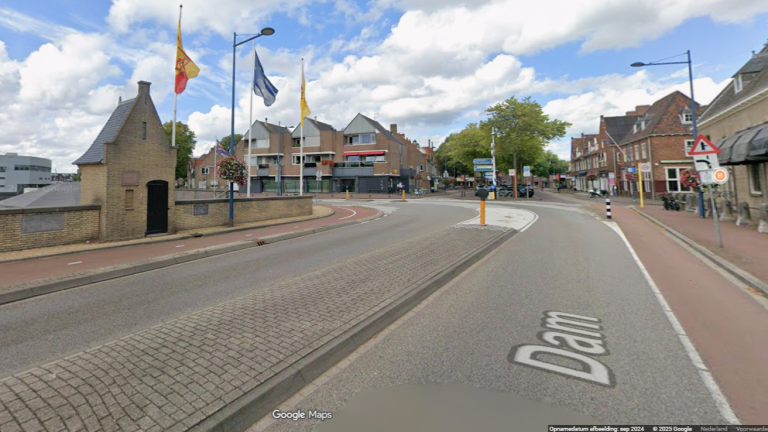 Fatbiker en gehandicaptenauto botsen in Alblasserdam