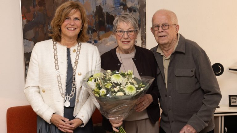 60-jarig huwelijk echtpaar Zaalberg