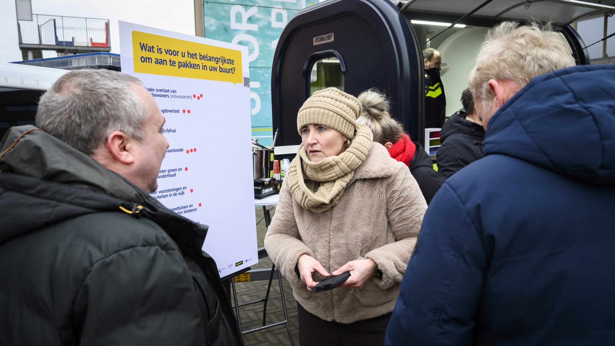 Buurtbewoners ontmoeten elkaar in Kraaihoek