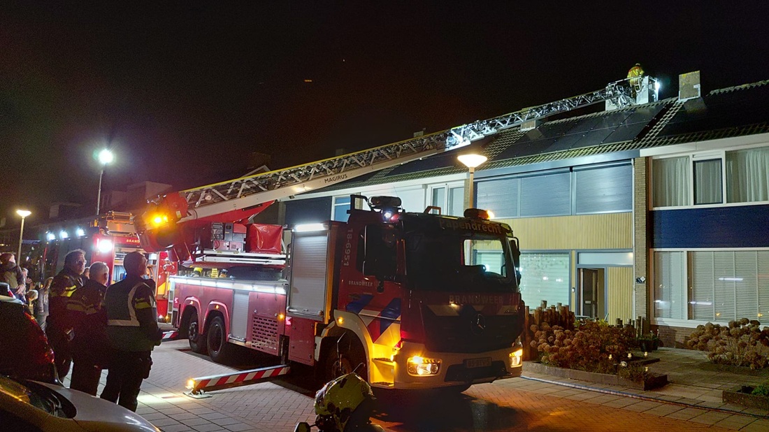 Brand in woning aan P.C. Hooftlaan