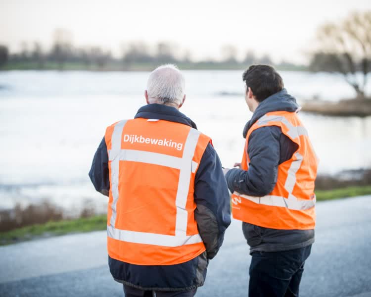 Grote dijkbewakingsoefening komend weekend: ‘De kans op extreem weer neemt toe’
