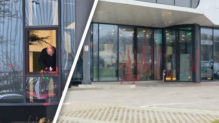 Ramen vernield en beklad, hoofdkantoor Fokker opnieuw doelwit