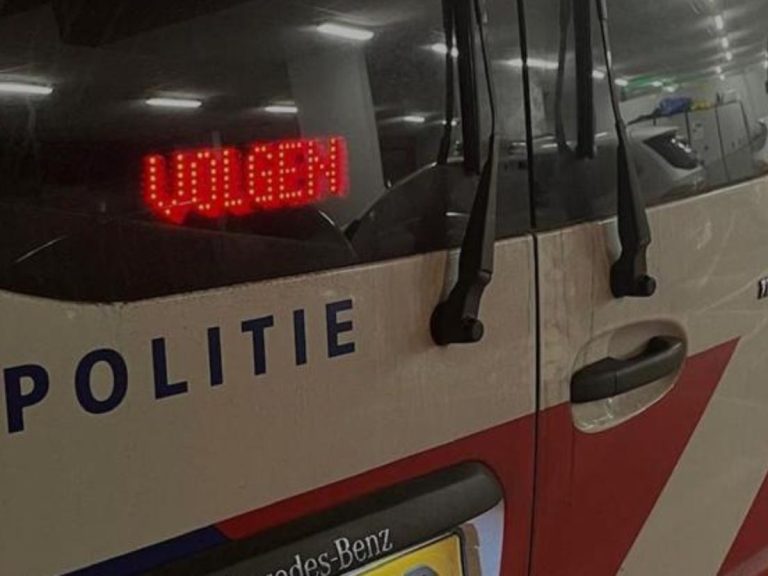 Achtervolging in ‘slakkengang’ over de snelweg
