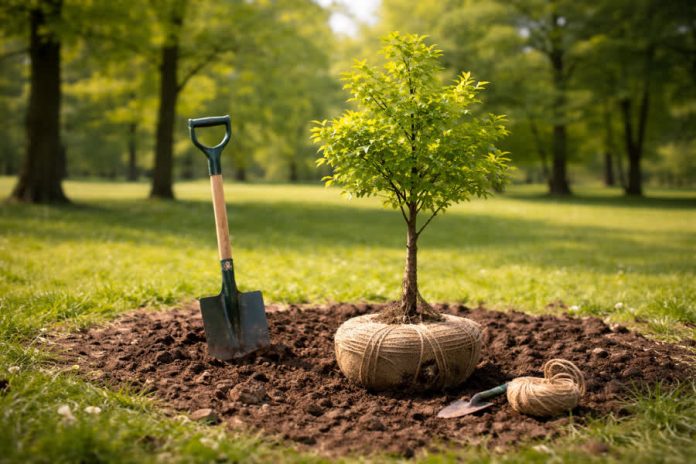 boom planten ai-gegenereerd