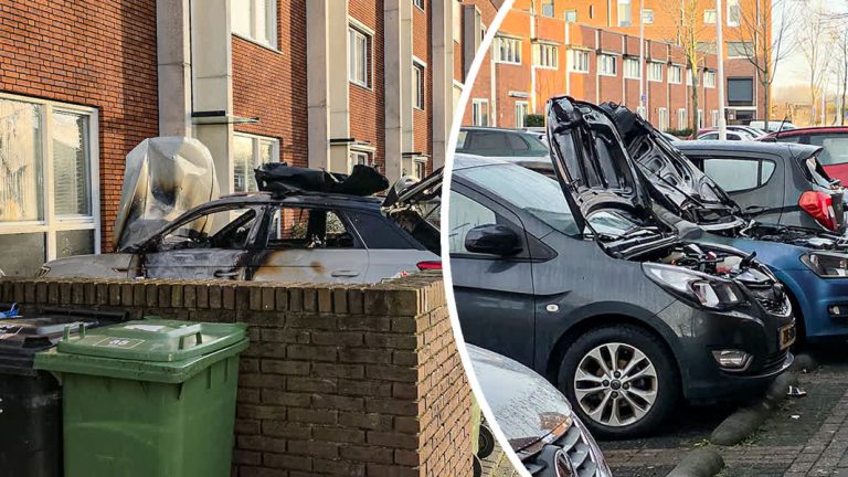 Brand zorgt voor schade aan vier auto’s