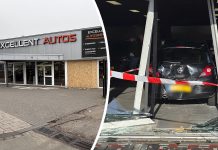 Showroomeigenaar geschrokken na binnenrijden auto: ‘Hopelijk was dit de eerste en laatste keer’