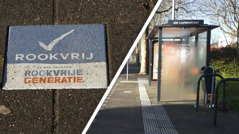 Ridderkerk doet roken bij bushaltes in de ban