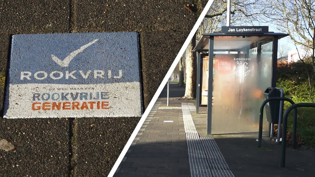 Ridderkerk doet roken bij bushaltes in de ban